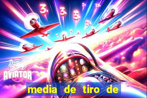 media de tiro de meta por jogo